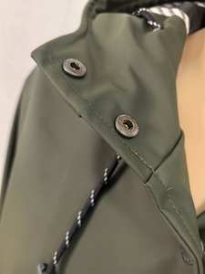 トレンディなフルボディラージサイズメンズ & レディースファッショナブルなポンチョロングウインドブレーカー屋外防雨レインコート - Product Image 6