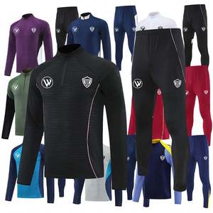 Conjunto Deportivo de Dos Piezas para Hombre, Personalizable con Logotipo, de Alta Calidad, con Media Cremallera y Manga Larga, para Equipos de Fútbol, 2025 2026 - Product Image 2