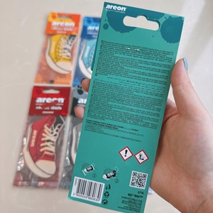 Pastilles parfumées Areon pour la maison et la voiture, design chaussure, élimination des odeurs, huile essentielle importée haute concentration - Product Image 4
