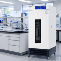 Incubateur de laboratoire HMJ-II pour la microbiologie, en acier inoxydable SUS304, avec lampe UV et système de refroidissement