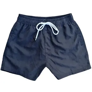 OEM Custom Mens Plain Blank Classic Style with Lining and Side Pockets Swimwear Bottom Surf Board Shorts