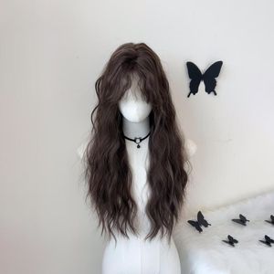 Rouleau de laine française "Little Lamb Roll", affichage personnalisé du visage, petite frange moelleuse, ensemble de cheveux bouclés naturels, perruque entière - Product Image 2