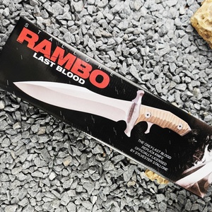 Coltello Stallone Ramb3 <span class=keywords><strong>MK9</strong></span> LS047 con Manico in G10, Acciaio Inossidabile di Alta Qualità, Lunghezza Totale 165mm per Attività all'Aperto, Multiuso, Fai-da-Te, OEM - Product Image 4
