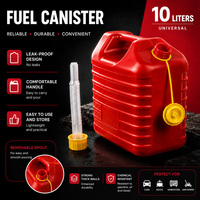 Bidons en plastique HDPE de 5l, 10l, 20l, résistants, pour l'eau et le carburant, vente directe d'usine