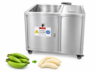 Industriële plantain- en bananenschilmachine, commerciële fruitverwerkingsapparatuur, bananenschilmachine