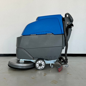 Floor Scrubber Rechargeable Battery 1450 Rpm Maintenance-Free Commercial Cleaning Machine For Airports Factories Exhibition - Product Image 1