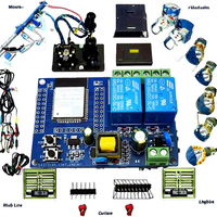 Module de relais UART non isolé à double canal WiFi BT BLE pour MCU 32 bits ESP32, alimentation AC220V, carte de développement secondaire