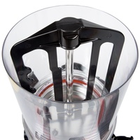 Nouveau distributeur électrique commercial de chocolat chaud et de boissons en acier inoxydable, capacité de 10 litres, haute productivité, portable