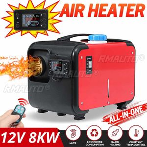 All in One Air <b>12V</b> Diesels Car Parking Heater 5KW-8KW Adjustable for Trucks Motor-Homes Boats Bus +LCD Key <b>Switch</b>+Remote - Product Image 1