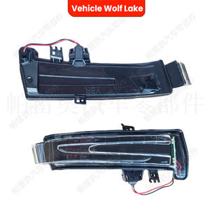 ไฟเลี้ยวกระจกมองหลังรถยนต์ Wolf Lake สำหรับ Mercedes Benz W221 W212 W204 S300 C180 หลอดฮาโลเจน - Product Image 2