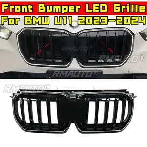 Grille de pare-chocs avant LED pour BMW X1 U11 2023-2024, kit carrosserie, accessoires auto - Product Image 2