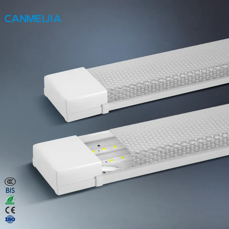 Led Tube Light 18W Wave Celling Video Photography Integrated Led Tube 2Ft 4ft Purification Led Linear Light