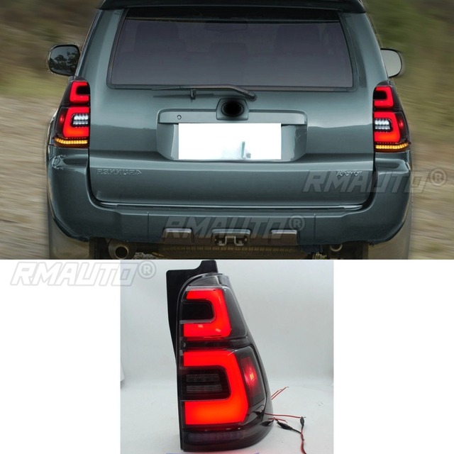 Left/Right Rear LED Headlight Headlamp Head Lights Assembly Wide Light Corner Lamp for Toyota 4RUNNER 2003-2009