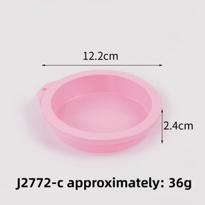 New Silicone Vòng Nướng Bánh Khuôn Silicone Đĩa Giống Như Khuôn Cho Lớp Bánh Pho Mát Cầu Vồng Bánh Và Đế Lót Ly Nhựa - Product Image 6