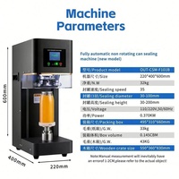 Máquina Selladora Automática de Latas, Selladora de Latas de Plástico y Aluminio, Máquina Automática para Sellar Latas