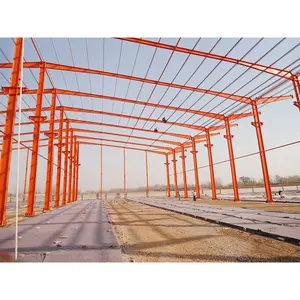 Low Cost Prefab Steel Structure Warehouse Prefabricated Industrial Shed Factory Poultry House Design