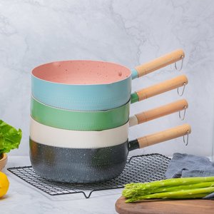 Usine en stock moderne multifonction grande capacité métal aluminium mini casserole avec poignée - Product Image 6