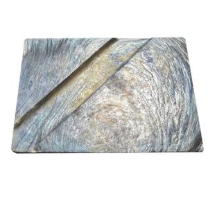 Dalle en pierre de basalte noir personnalisable avec surface naturelle polie et dégringolée pour application extérieure - Product Image 5