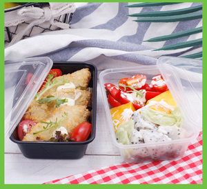 Envasado de alimentos Uso Bento PP Plástico desechable Microondas <span class=keywords><strong>Rectangular</strong></span> Alimentos Fiambreras Contenedor en 500ml 650ML 750 - Product Image 3