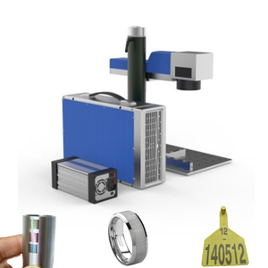 Argus quảng cáo mô hình động vật gia súc Tai <span class=keywords><strong>tag</strong></span> máy in 20 Wát sợi laser cầm tay đánh dấu Máy 30 Wát cho nhựa in ấn - Product Image 1