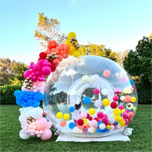 China Outdoor Camping Transparent Bubble House 5M Hot Yoga Clear