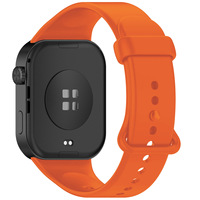 Bracelet en silicone officiel ZH Redmi 6 avec design scrunchie pour montre 9/8 Pro 5/4, boucle à ardillon universelle
