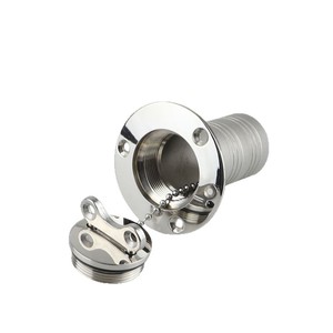 Stainless Steel 316 Fuel Filler Cap Key Marine <b>Yacht</b> RV Water Tank Cap Switch Top Cap ZB0602 - Product Image 1