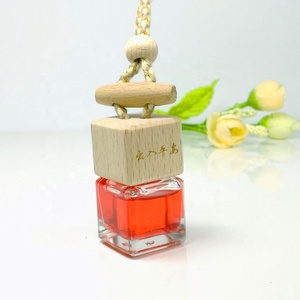 Bouteille diffuseur de parfum pour voiture en verre givré de luxe, très vendue, avec emballage - Product Image 4