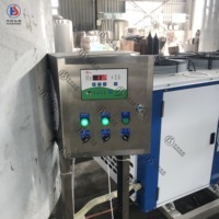 Cuve de mélange chauffante électrique en acier inoxydable 304 avec agitateur, mélangeur de liquides à double enveloppe pour l'industrie chimique et alimentaire