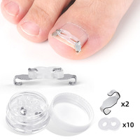 Onyx Nail Correctors Kit de correction des ongles incarnés Rouleaux à ongles Patches pour ongles Kit de correction des ongles incarnés