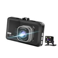BQCC Caméra Embarquée Double Objectif Full HD 1080P Vision Nocturne Boîte Noire WDR ADAS Écran LCD TFT Garantie 1 An pour Conducteurs Mini Boîte Noire