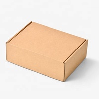 Vente flash - Boîte d'expédition en carton ondulé Kraft E Flute écologique pour le commerce électronique