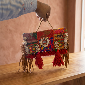 Última Llegada BS INTERNATIONAL Bolsos de Cuero Genuino con Diseños Culturales Indios, Impermeables, Ligeros, Ideas de Regalo, a la Moda - Product Image 1