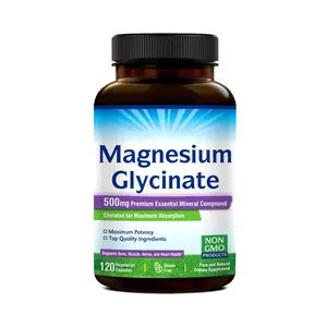 Wholesale Price Magnesium Glycinate Capsules Sleep Capsules Magnesium Citrate Gummies Supplement Health Sleep Muscle Recovery