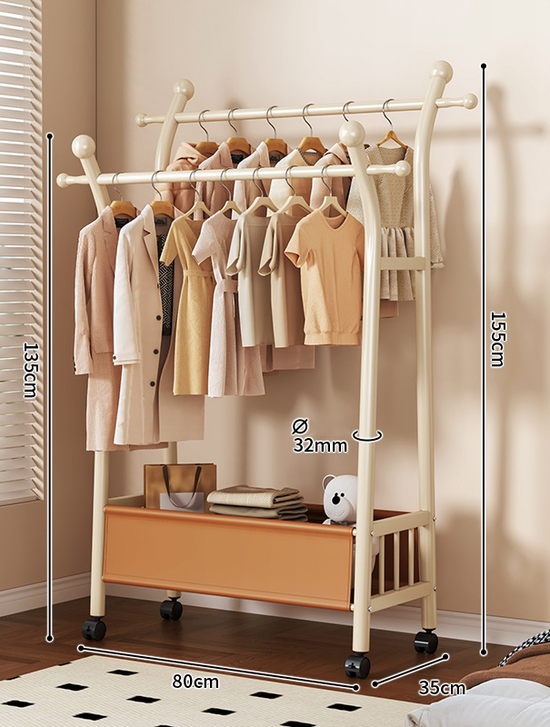 80 ซม. ขาว-ส้ม