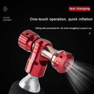 <span class=keywords><strong>Pompe</strong></span> à vélo <span class=keywords><strong>CO2</strong></span> gonfleur <span class=keywords><strong>pompe</strong></span> à pneu de vélo portable pour vélos de route et VTT (pas de cartouches de <span class=keywords><strong>CO2</strong></span> incluses) - Product Image 5