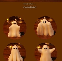 Vela Aromática de Cardamomo para Halloween, Combustión Estable, Cera de Soja Mezclada, Forma Irregular, Vela para Reuniones Festivas, Recuerdo
