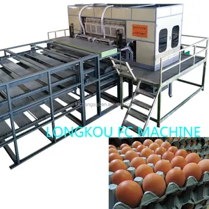 4x4 Unit Paper Molding Egg Tray Making Machine