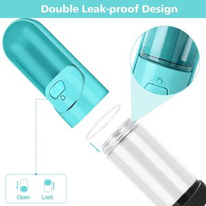 Botella de Agua Portátil 2 en 1 para Perros, Ideal para Viajes y Paseos - Product Image 5