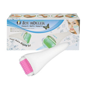Rodillo de hielo calmante para el cuidado de la piel de buena calidad, el mejor masajeador facial de silicona sin aguja - Product Image 1
