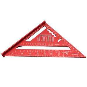 7 Zoll Aluminiumlegierung Rechtwinkliges Lineal 90 Grad Dreieck-Winkellineal 18cm Holzbearbeitungslineal - Product Image 4