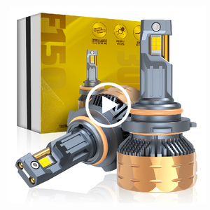 Xenplus F150 12V 300W TOP Ranking 50000LM 6500K IP68 H1 H3 H4 H11 H13 9005 HB3 9006 HB4 Car Canbus LED Headlight Bulbs