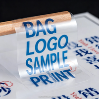 Autocollant en PVC transparent avec logo personnalisé, impression à l'encre blanche pour bouteille, pot, cosmétiques, forme personnalisée, vinyle transparent imperméable