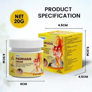Crème de soin externe pour la peau 20g avec différents ingrédients à base de plantes pour l'eczéma et le psoriasis - Product Image 5