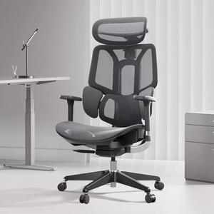 Silla de Oficina Ergonómica Contemporánea <span class=keywords><strong>Hbada</strong></span> E3 Air con Malla, Reposacabezas Ajustable, Reposabrazos 4D, Asiento Giratorio y Tapizado en Tela - Product Image 4