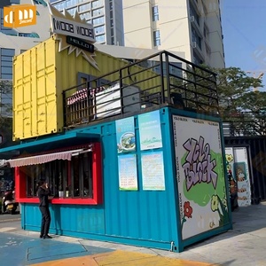 Cà phê cửa hàng <span class=keywords><strong>container</strong></span> cửa hàng Nhà cung cấp cửa hàng prefab nhà thiết kế hiện đại di động không gian sống - Product Image 6