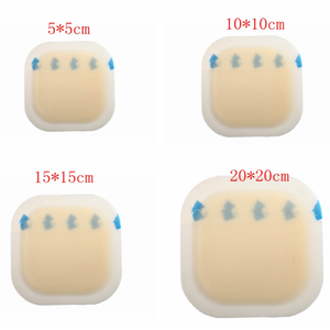 Apósito hidrocoloide transpirable con borde para el cuidado de pies, tamaño personalizado, certificado CE Clase II, venta al por mayor de fábrica - Product Image 2