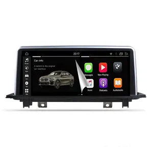 MCX F20 Radio Tampilan GPS Android 10, 4G Android 10 10.25 Inci Qualcomm Carplay Navigasi Layar untuk BMW F20 F21 CIC Sistem Penuh