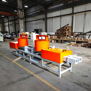 Werkseitig komprimierte Holzpaletten-Fuß maschine Holzspan-Block herstellungs maschine - Product Image 2