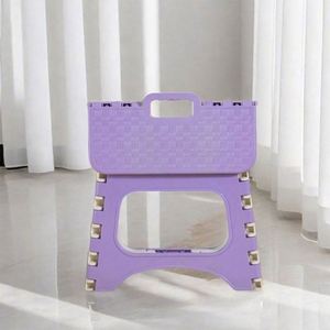 Plastic Folding Garden Chair <b>Iron</b> Frame Portable Outdoor Bedroom Use Thickened Space-saving Design <b>Lightweight</b> PP Material - Product Image 4